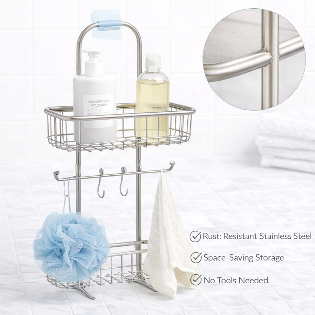 Northvyn Shower Organizer Rack