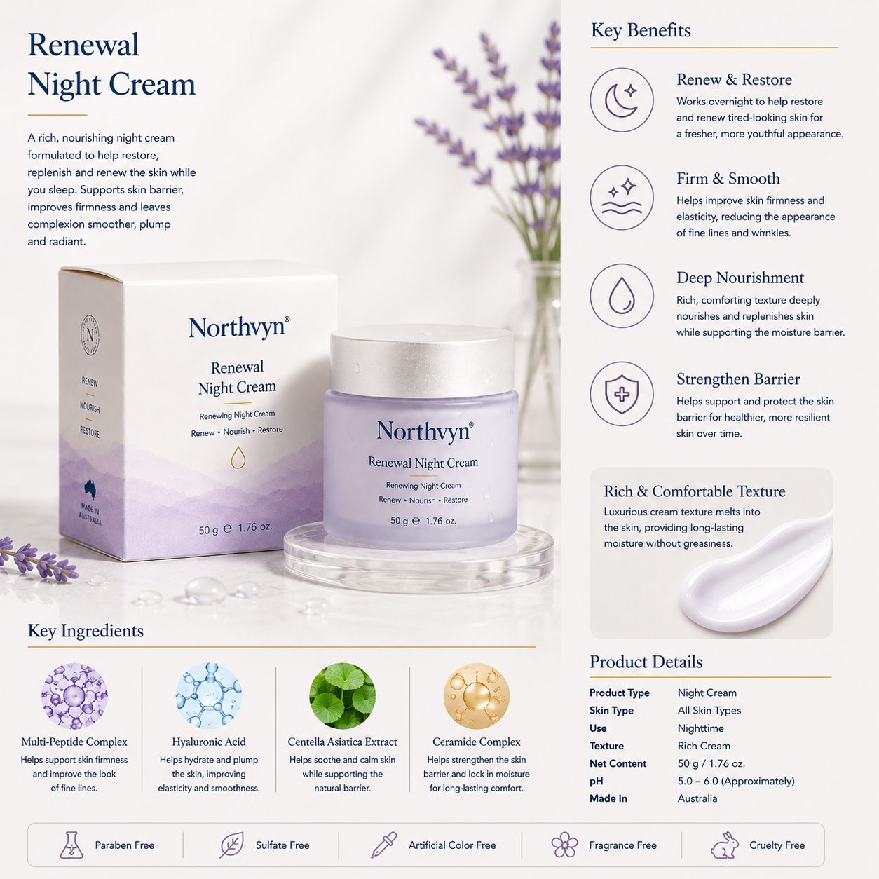 Northvyn® Renewal Night Cream