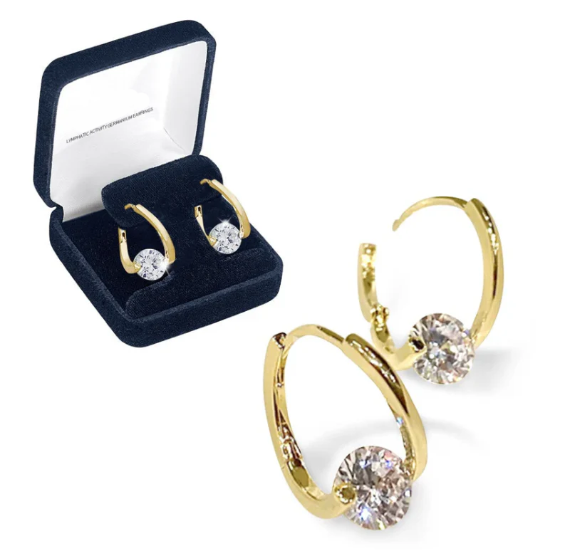 (🔥LAST DAY SALE-80% OFF) 𝐂𝐙𝐓𝐈𝐂𝐋𝐄®Lymphvity MagneTherapy Germanium Earrings