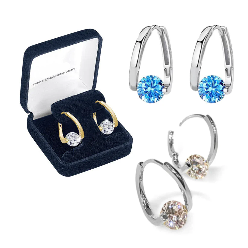 (🔥LAST DAY SALE-80% OFF) 𝐂𝐙𝐓𝐈𝐂𝐋𝐄®Lymphvity MagneTherapy Germanium Earrings
