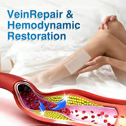 🇦🇺🏆✅️🏃 Curalona® VeinRepair Microneedle Patch Roll ⚡ Instant Relief, Long-Term Results
