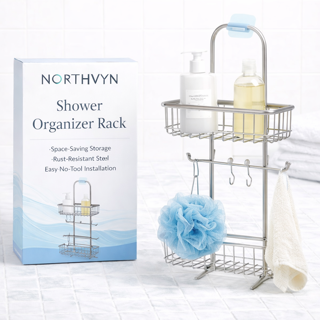 Northvyn Shower Organizer Rack