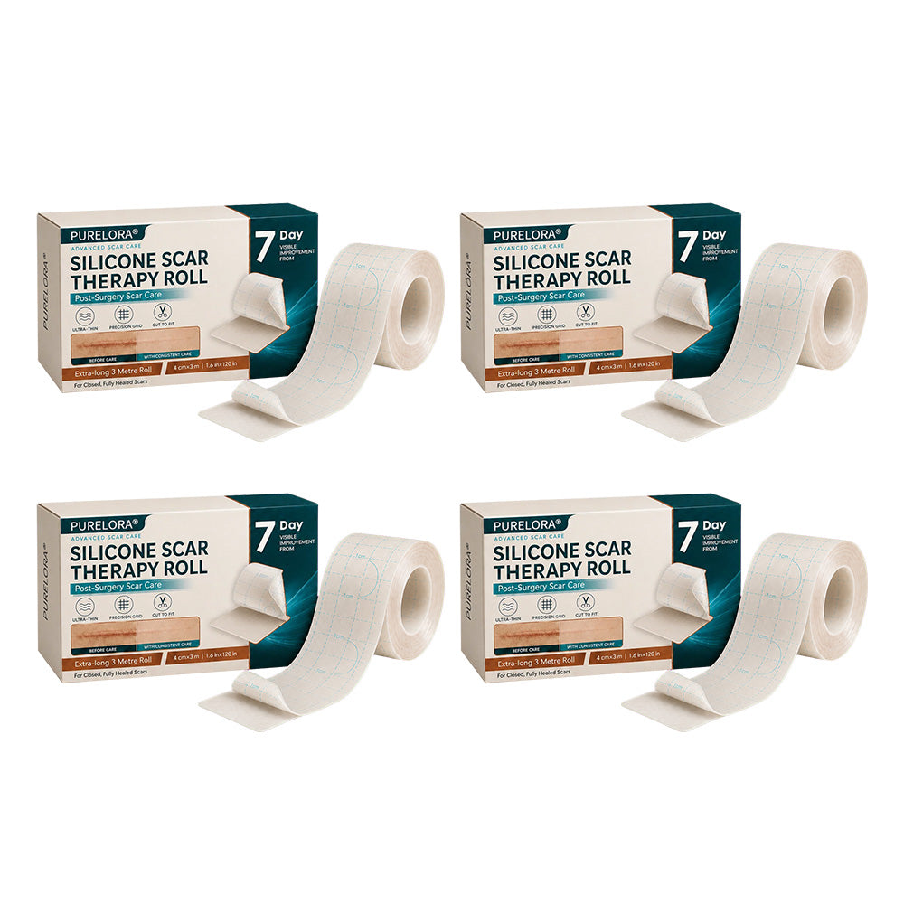 🇦🇺👩‍⚕️✨Purelora® SILICONE SCAR THERAPY ROLL Help Soften, Flatten & Improve the Appearance of Raised Scars