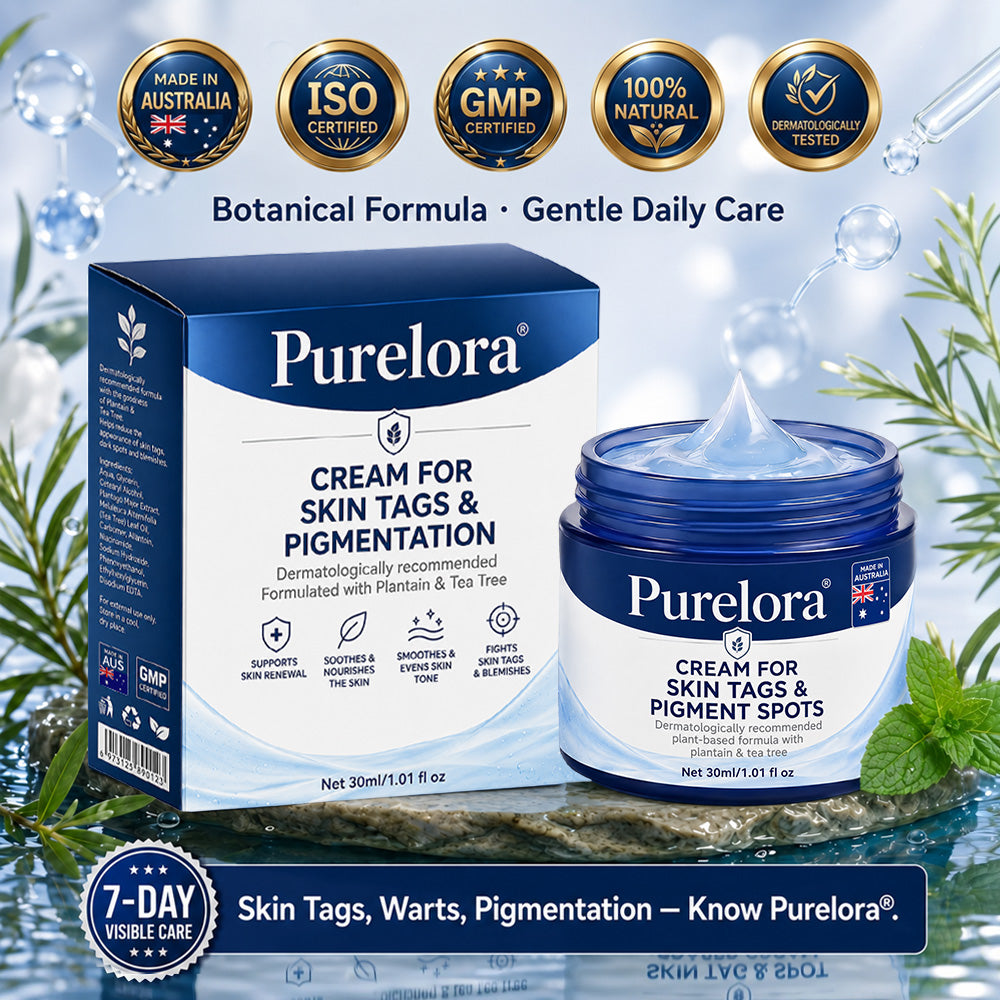 𝐏𝐔𝐑𝐄𝐋𝐎𝐑𝐀® 𝟕-𝐃𝐚𝐲 𝐒𝐤𝐢𝐧 𝐓𝐚𝐠 & 𝐒𝐩𝐨𝐭 𝐑𝐞𝐦𝐨𝐯𝐚𝐥 𝐂𝐫𝐞𝐚𝐦 (𝐏𝐚𝐢𝐧𝐥𝐞𝐬𝐬 𝐅𝐨𝐫𝐦𝐮𝐥𝐚 – 𝐍𝐨 𝐒𝐜𝐚𝐫𝐫𝐢𝐧𝐠) 🌹🌹