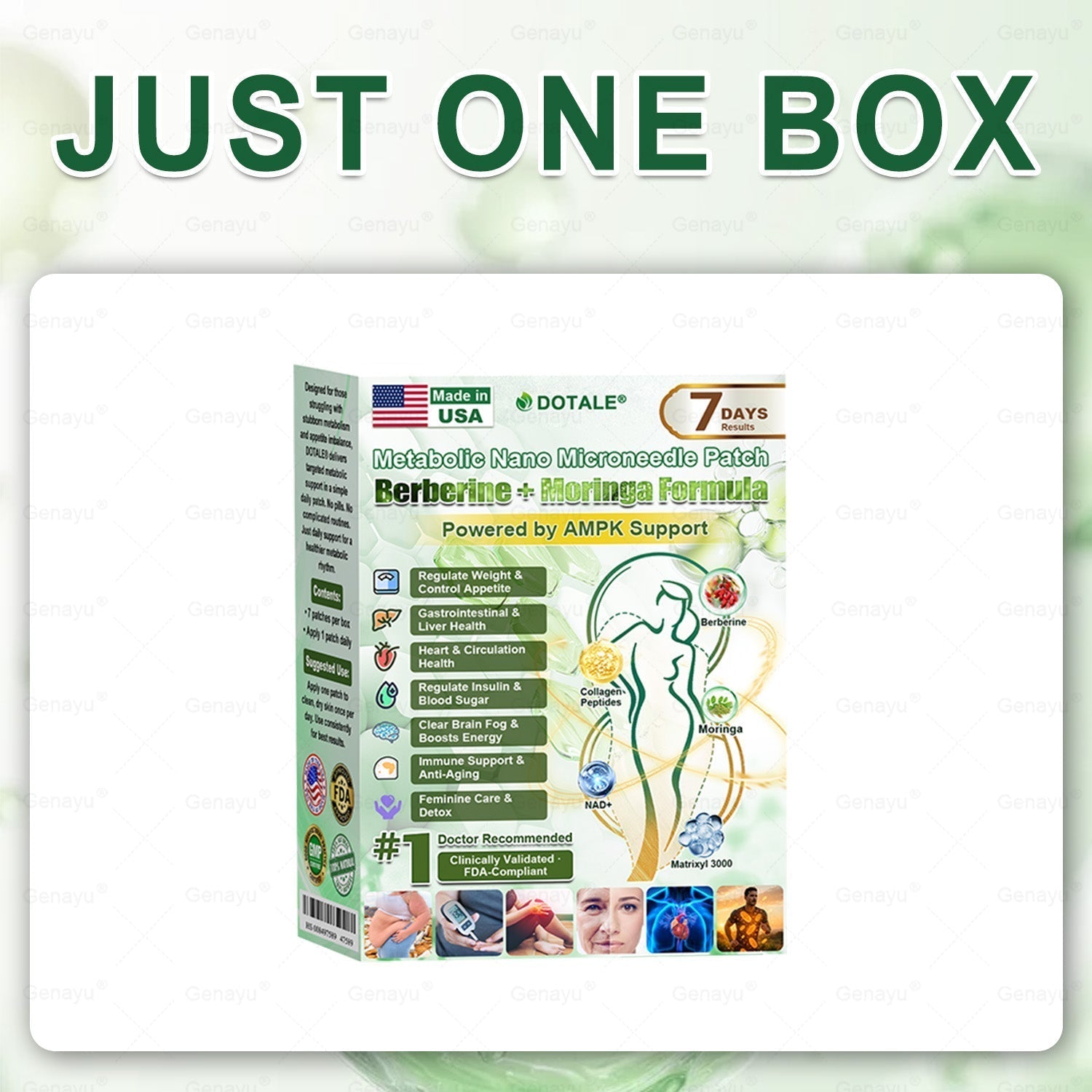 1 box - Lose up to 8lbs