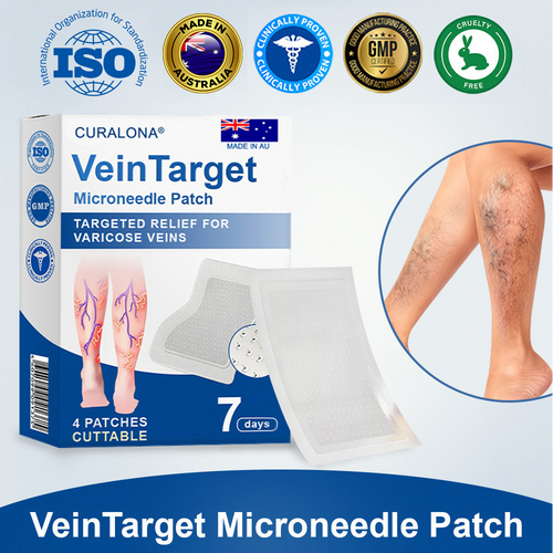 🇦🇺🦘👨‍⚕️✨ CURALONA® VeinTarget Microneedle Patch ⚡ Fast Relief, Long-Lasting Support