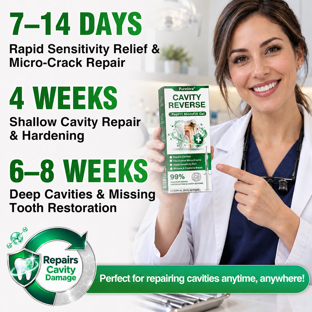 🇦🇺👨‍⚕️🦷✨Purelora® CavityReverse Pept11 MicroFill Gel