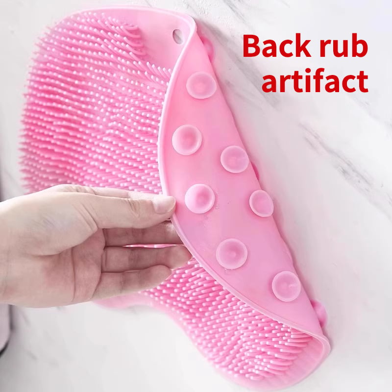 🧼Flash Sale⚡ 50K+ SOLD! Almost Gone-💥Silicone Shower Foot Scrubber Mat,Best gifts