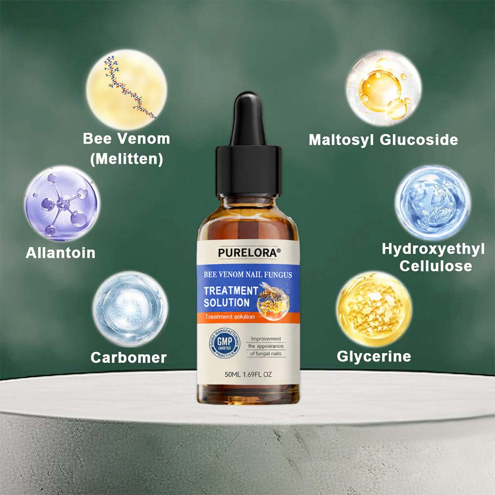 PURELORA® 👣Bee Venom Nail Fungus Treatment Solution👣