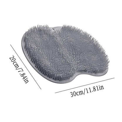 🧼Flash Sale⚡ 50K+ SOLD! Almost Gone-💥Silicone Shower Foot Scrubber Mat,Best gifts