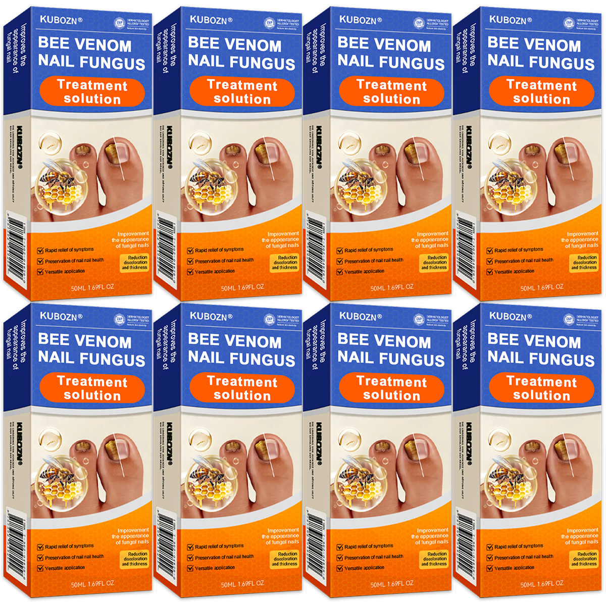 8 Pcs- 👣8 Weeks：Complete Fungus Removal