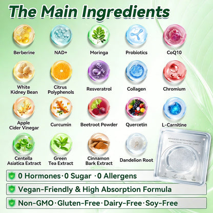 𝐀𝐔 𝐃𝐨𝐜𝐭𝐨𝐫 𝐑𝐞𝐜𝐨𝐦𝐦𝐞𝐧𝐝𝐞𝐝🥩|  Curalona® 𝐔𝐩𝐠𝐫𝐚𝐝𝐞𝐝 𝐋𝐚𝐫𝐠𝐞-𝐂𝐨𝐯𝐞𝐫𝐚𝐠𝐞 𝟏𝟎-𝐢𝐧-𝟏 𝐀𝐝𝐯𝐚𝐧𝐜𝐞𝐝 𝐍𝐚𝐧𝐨 𝐌𝐢𝐜𝐫𝐨𝐧𝐞𝐞𝐝𝐥𝐞 𝐏𝐚𝐭𝐜𝐡 (𝐉𝐮𝐬𝐭 𝐨𝐧𝐜𝐞 𝐚 𝐝𝐚𝐲, 𝐯𝐢𝐬𝐢𝐛𝐥𝐞 𝐜𝐡𝐚𝐧𝐠𝐞𝐬 𝐢𝐧 𝟕 𝐝𝐚𝐲𝐬)